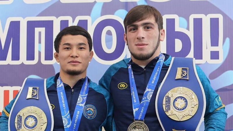 Казахстанские борцы  привезли золотые медали из США