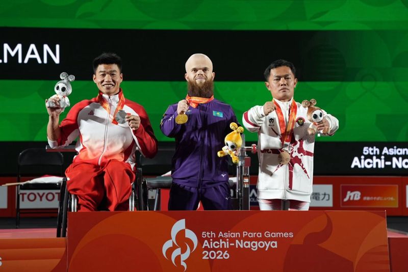 Давид Дегтярев установил новый рекорд Азиатских Пара игр