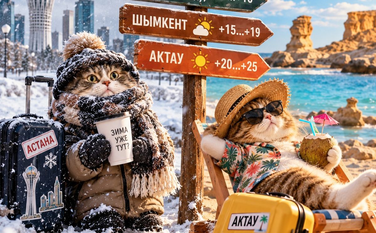 Погода в Казахстане
