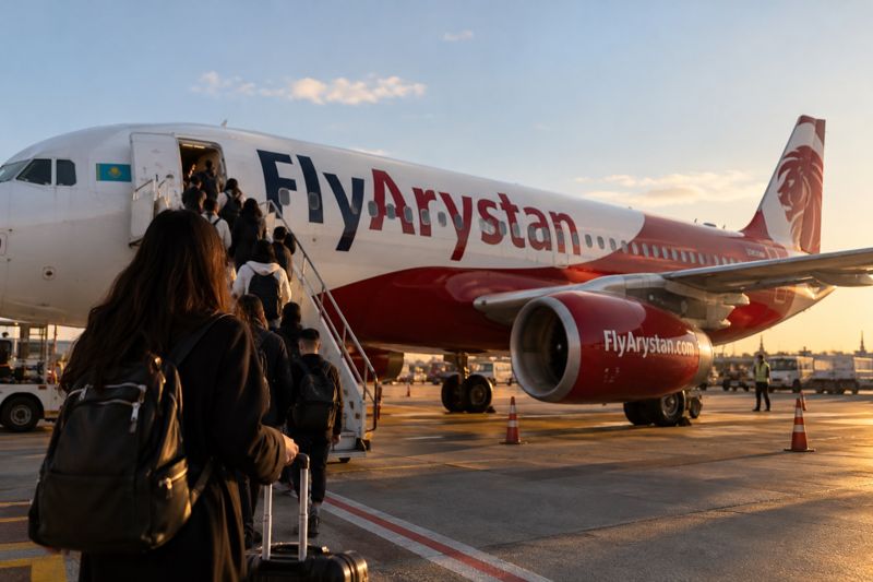 Перенос билета дороже перелёта: депутат публично пожаловался на FlyArystan