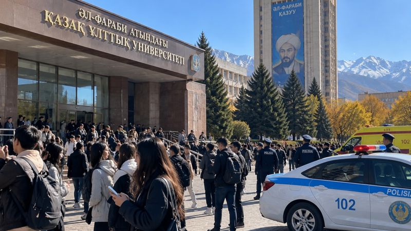 Полиция выяснила, что находилось в подозрительной сумке после эвакуации КазНУ