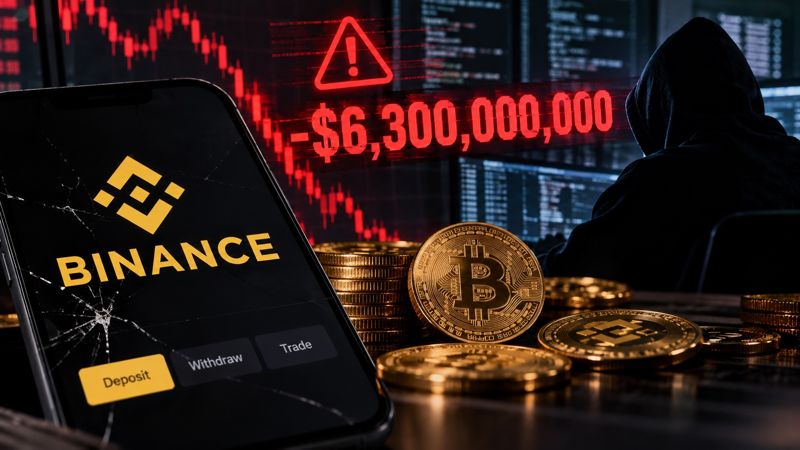 Binance потеряла $6,3 млрд из-за хакерской атаки: что известно