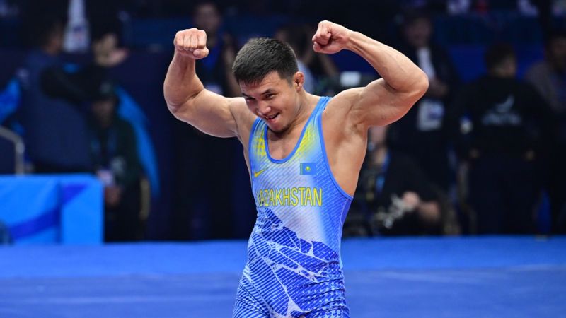 Борец Нуркожа Кайпанов вышел в финал чемпионата мира